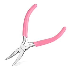 LEONTOOL 12.7 cm gebogene Spitzzange