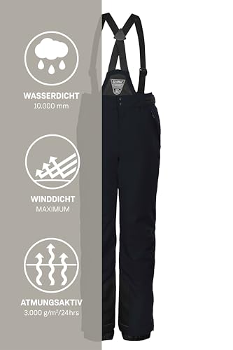 Pantalones funcionales de esquí Killtec con protección de bordes para niña 6