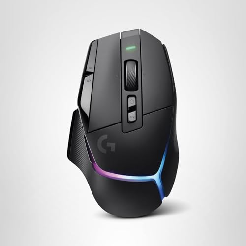Logitech G502 X Plus Wireless Gaming Mouse: Optical Switches, LIGHTSYNC RGB, 13 Buttons, 