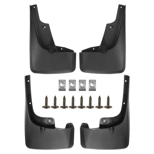 Image of Mud Guard Compatible with Toyota 4runner 2010-2020 2021 2022 2023 (Without Ground Effects) Rear 4PCS Mud Splash Guard & Mudflaps