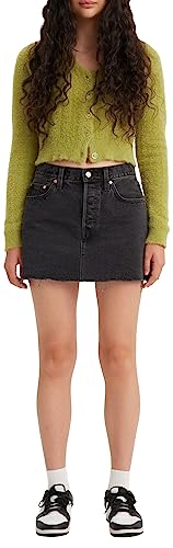 Levi’s Icon Skirt, Falda, Mujer, Negro, 28