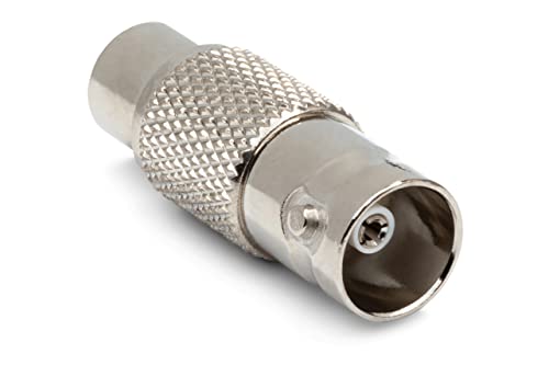 Hosa NBR-321 75-ohm Coupler, BNC to RCA miniatura 2