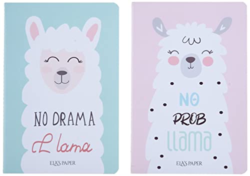 Defter Lama Düz Twins duo de carnets haut de gamme pour croquis professionnels