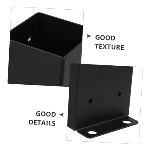 Support poteau bois réglable pour balustrade pergolas et pavillons - 4