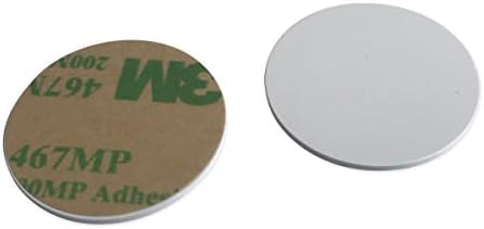 100pcs ะค25mm 125KHz sticker coin EM4100 RFID Induction Round tag card Waterproof