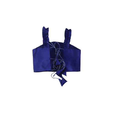 Image of ANNECA FASHION kid's baby girls silk blend Embroidery western Crop top and up down skirts clothing set