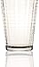 Circleware Clear Heavy Base Juice Drinking Glasses, 7 Ounce, 7 oz. set of 4, Windowpane 4pc