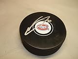 Nicolas Deslauriers Signed Montreal Canadiens Hockey Puck Autographed 1A - Autographed NHL Pucks