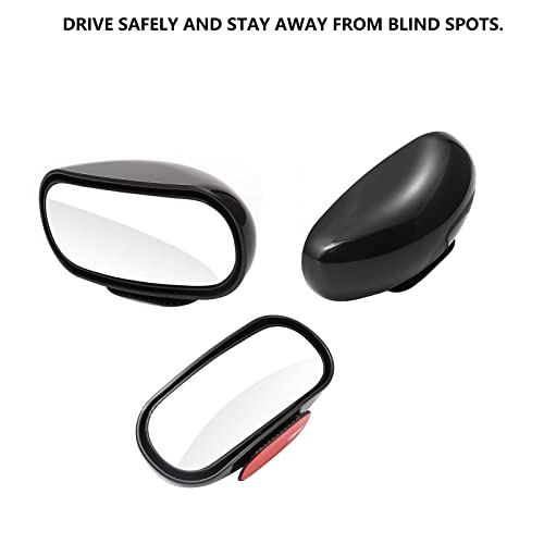 1Pcs Blind Spot Car Mirror,Adjustable Convex Side Eye Mirrors,Automotive Exterior Rear View Glass Mirror Accessories,Blind Spot Mirrors For Cars Trucks Suv #TOP2
