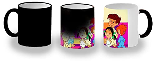 MERCHANDMANIA TAZA MÁGICA anuncio familia telerin serie dibujos magic mug.
