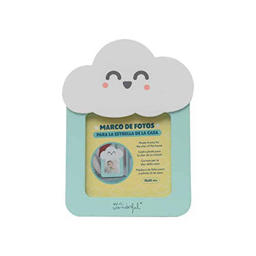 Mr. Wonderful Marco De Fotos Para la Estrella De la Casa, Multicolor, Estándar