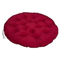 Cuscino Per Poltrona Sospesa 60x60 Cm - Rotondo, Impermeabile, Per Giardino, Amaca, Sedia A Dondolo - Foto 9
