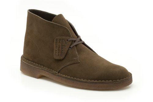 Image of Clarks Originals Desert Boot Men's Boots, Green, 6 US