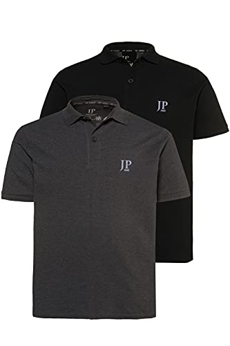 JP 1880 Herren große Größen Übergrößen Menswear L-8XL bis 7XL, Poloshirts, 2er-Pack, Piqué, Seitenschlitze, Regular Fit,...