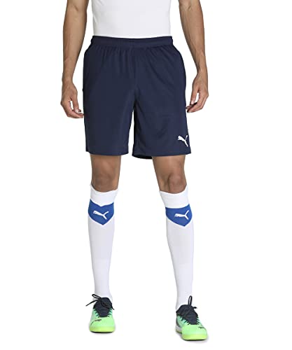 Puma Liga Shorts Core homme pourpre avec slip intégré pour sport et football