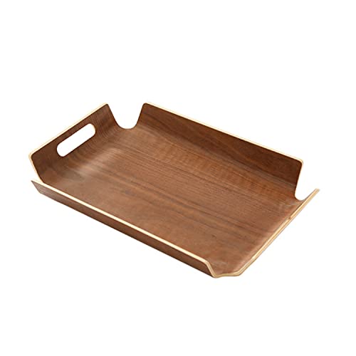 Dudoplatz Vassoio rettangolare curvo fatto a mano
