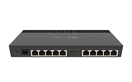 Image of MikroTik RouterBOARD 4011iGS+RM 10x1000-T, 1xSFP+, RouterOS, RB4011IGS+RM (10x1000-T, 1xSFP+, RouterOS L5, Desktop Case w. Rackmount Kit)