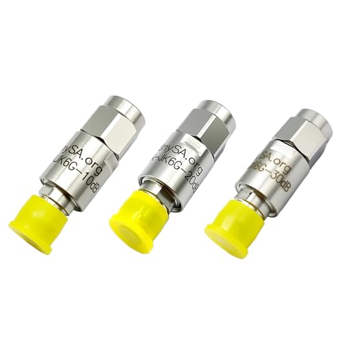 Image of AURSINC SMA RF Attenuator Kit, 3-Pack 10 /20 /30dB DC-6GHz 50 Ohm 2W
