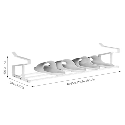 Étagère de rangement peu encombrante pour entrée et placard - 3