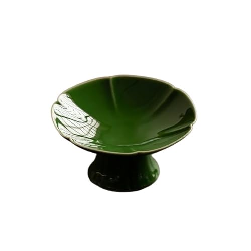 Cocina Plato de cerámica for condimentos, bandeja multiusos, plato for servir, frutero, vajilla de cocina Tazones para condimentos(Green)