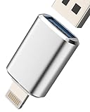 Ya en manzanajugosa.com: Cable Lightning macho a USB hembra USB-A 3.0 OTG cable para iPhone 14 13 12 Pro Max para Apple MFi Certified para iPad lector de tarjetas foto cámara digital conectores conectores teclado adaptadores
