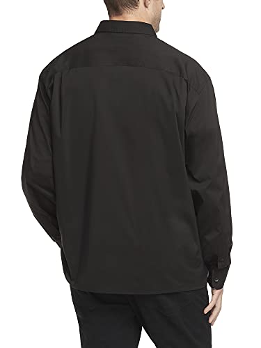 Camisa de hombre Van Heusen Stain Shield elástica y de color sólido 2