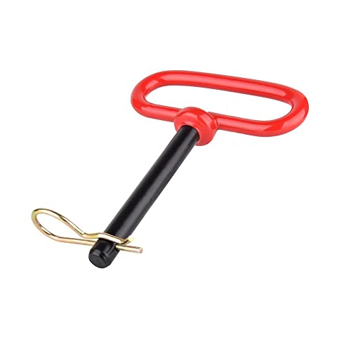 2Pcs Tractor Towing Hitch Pin And Clip 1/2"X3-5/8", Heavy Duty Trailer Hitch Pin Stainless Steel Quick Release Trailer Gate Pin Positioning Safety Pin For Lawn Mower Tractors Towing Cargo #TOP2