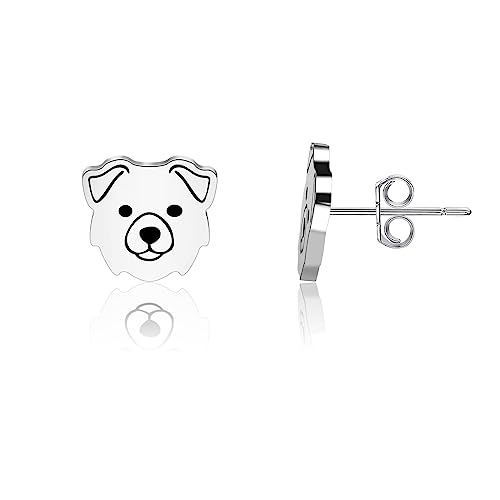OKEYCH Australian Shepherd Lover Gift Australian Shepherd Stud Earrings Aussie Mama Jewelry Australian Shepherd Owner Gift