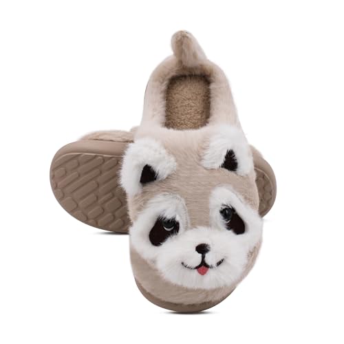 Image of VRITRAZ Women's Comfort Slip On Closed Toe Warm Winter House Clog Indoor Slipper with Cute Print and Degins