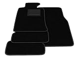 Alfombrillas compatibles con Mini Cooper R56 2007-2014 sin decoración, juego de alfombrillas de coche personalizadas, juego de alfombras de moqueta, alfombra de coche