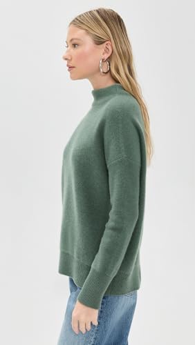 Vince Women's Boiled Funnel Neck Pullover4