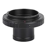 adaptador para telescopio camara digital Construcción de precisión totalmente metálica con una combinación suave y cerrada para un ajuste seguro y sólido.