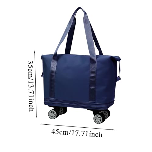 Sac de voyage extensible à roulettes fluides pour voyager sans fatigue - 2