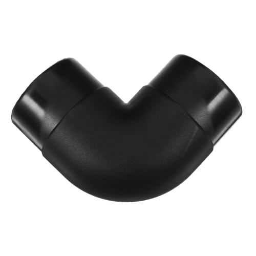 DECHOUS 加熱ダクト付属品 壁掛けフィーダー エアフィルターアクセサリー 手持ちシーラント レトロな壁フック 小型シール機 ベントコネクタ キーフックの壁フック Black プラスチック