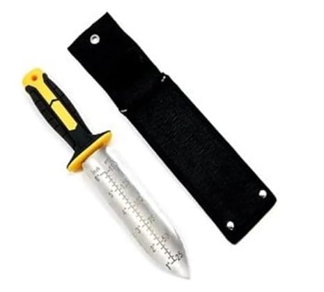 Ultimate Innovations Hori Hori Knife Garden Tool (YELLOW)