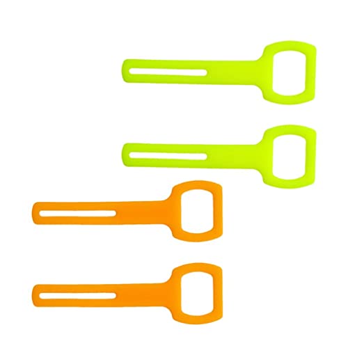 Yiju 4Pcs Scuba Dive Silicone Mouthpiece Holder 2nd Stage Regulator Octopus Strap