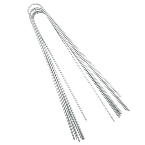 Inserts de jardin durables pour stopper le vent : fixation en U de paillage et tentes