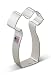 Ann Clark Little Black Dress Cookie Cutter - 4.25 Inches - US made Steel