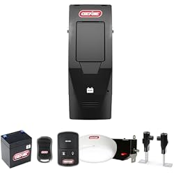 Genie 6072H-B Wall Mount Garage Door Opener with Battery Backup, Wall Mounted & Space Saving