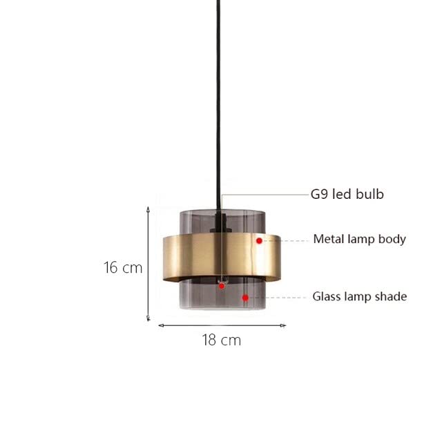 Lámpara de araña pequeña minimalista ideal para transformar espacios reducidos con estilo 6