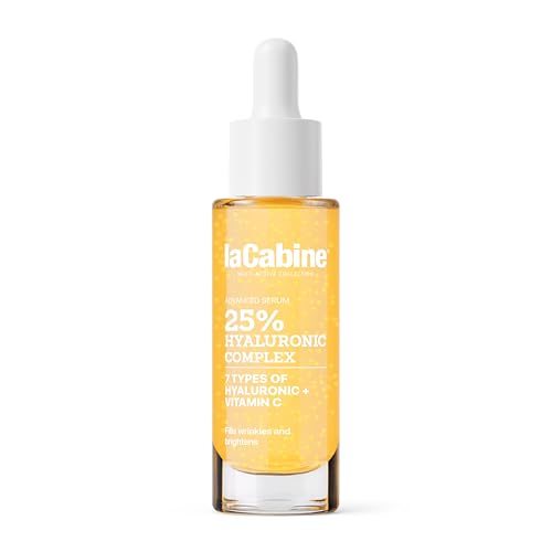 laCabine Sérum Avanzado 25% Hyaluronic Complex - Sérum hidratante y relleno de arrugas con 7 tipos de ácido hialurónico y vitamina C - Resultados clínicamente probados