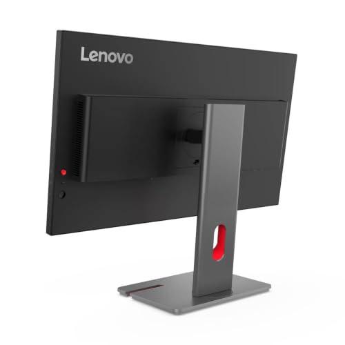 Image of Lenovo ThinkVision P27QD-40 27 inch Class WQHD LED Monitor - 16:9 - Raven Black