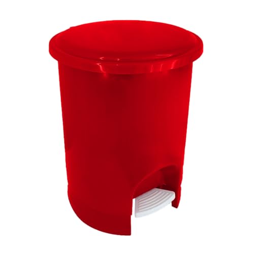 bote basura rojo Marca Generic