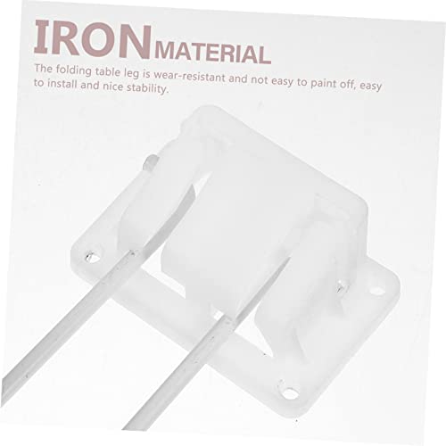 Pieds de meuble en fer blanc avec surface lisse facile à installer - 8