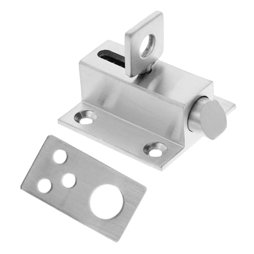 VILLCASE 1Pièce Acier Inoxydable Pour Porte Et Fenêtre Verrou à Ressort Intrusion Accessoire Pour Maison