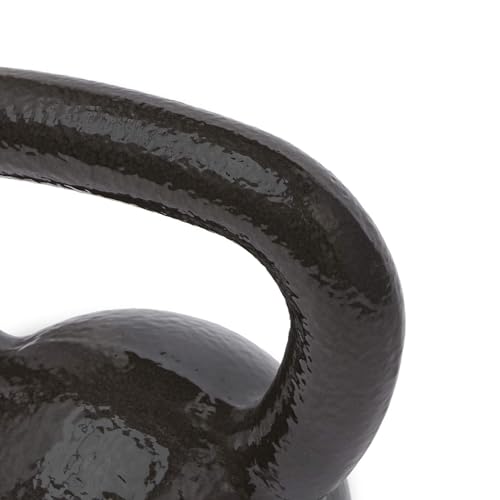 Amazon Basics Cast Iron Kettlebell, 9.1 kg, Black - Image 4