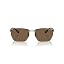 Shiny Gunmetal/Dark Brown