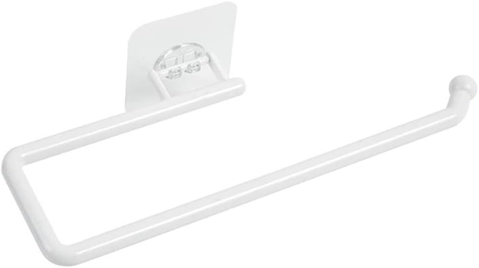 3pcs Paper Towel Rack Roll Wall Mounted Kitchen Bathroom Hook Cabinet Rag