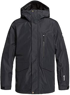 Quiksilver Mens Mission 2L Gore-Tex - Snow Jacket Snow Jacket Black L