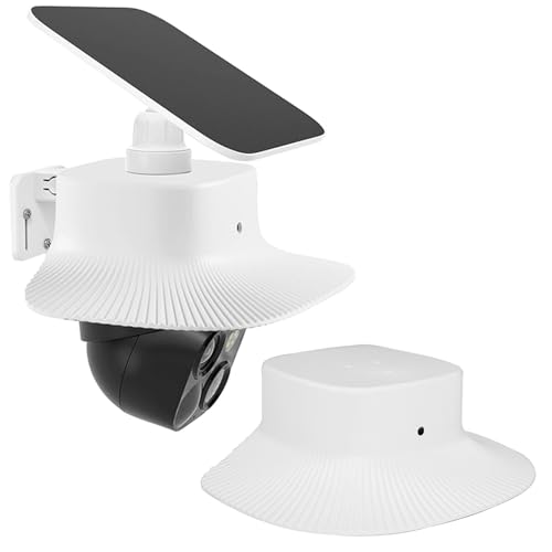 Camera Rain Cover is Only Compatible with Eufy Security SoloCam S340,Sun Shade Rain Shield Outdoor Camera Cover,Protective Cover for Security Cameras,Easy to Install